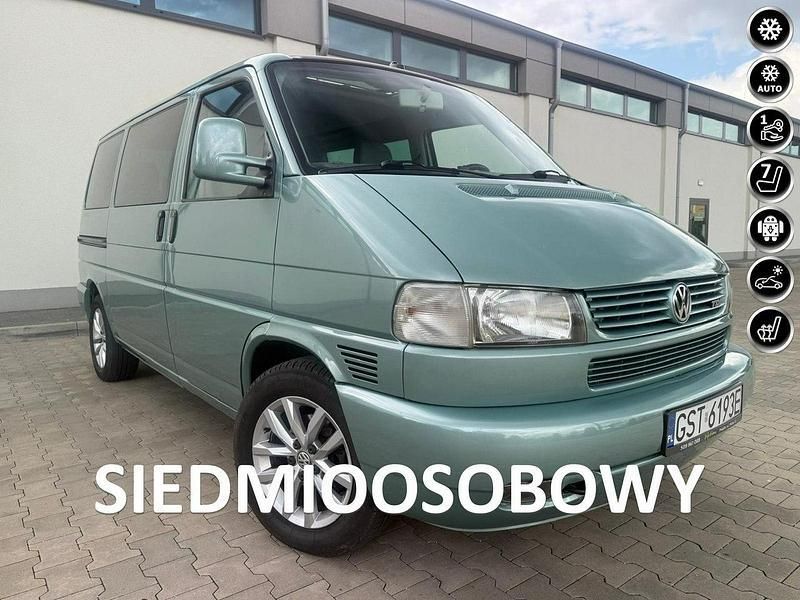 Seledynowy Używany 2001 VW Multivan Van | 55 999 zł - Obraz 1/4