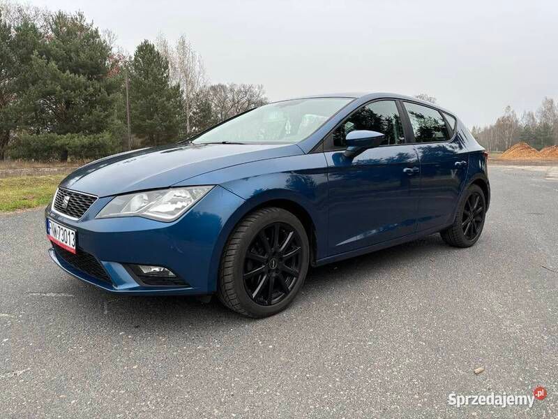 Niebieski Używany 2014 Seat Leon Style Sedan/Limuzyna | 31 900 zł (Dość drogi) - Obraz 1/4