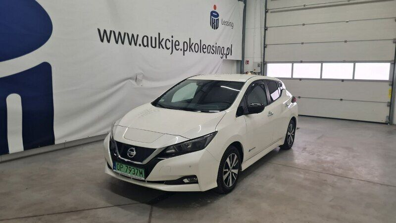 Biały Używany 2019 Nissan Leaf Hatchback | 45 000 zł (Dobra cena) - Obraz 1/4