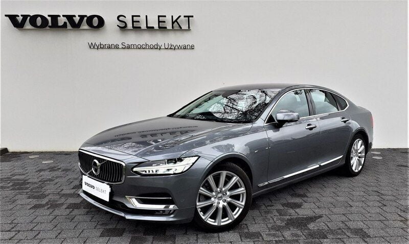 Szary Używany 2017 Volvo S90 Sedan/Limuzyna | 164 900 zł - Obraz 1/4
