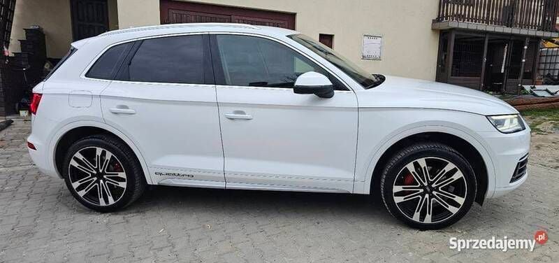 Biały Używany 2018 Audi Q5 SUV | 85 000 zł (Dobra cena) - Obraz 1/4
