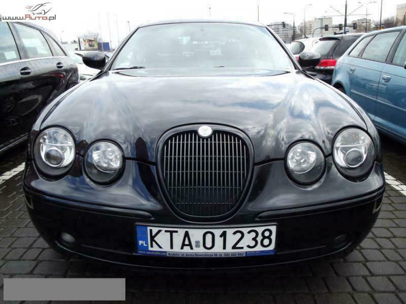 Używany Jaguar S-Type S 207 KM (152 kW) 2004 Czarny Sedan/Limuzyna