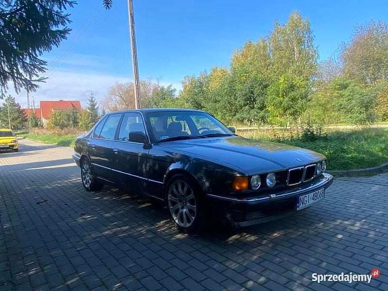 Szary Używany 1989 BMW 735 Sedan/Limuzyna | 21 900 zł - Obraz 1/4