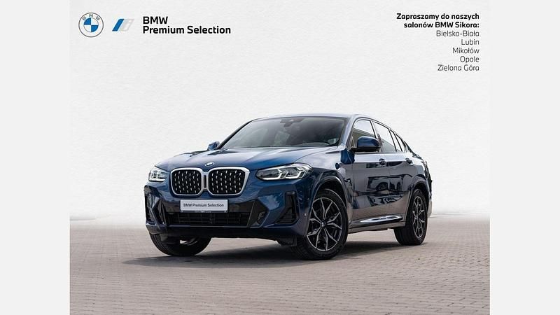 Niebieski phytonic metalizowany Używany 2024 BMW X4 Shadowline SUV | 219 900 zł (Dobra cena) - Obraz 1/3