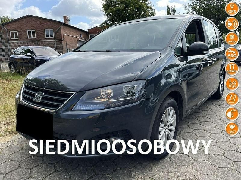 Czarny Używany 2016 Seat Alhambra Style Minivan | 53 999 zł (Uczciwa cena) - Obraz 1/4