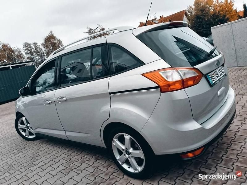 Używany Ford Grand C-Max 2011 Srebrny Minivan