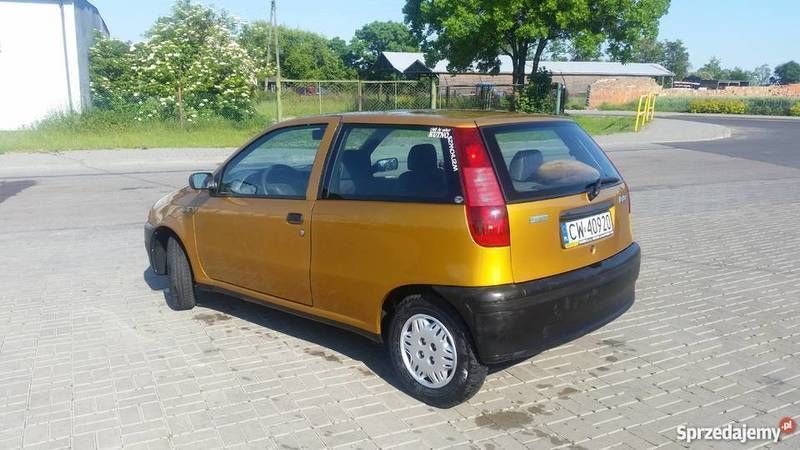 Sprzedany Fiat Punto 1 Uzywany 1998 Km 153 000 W Baruchowo