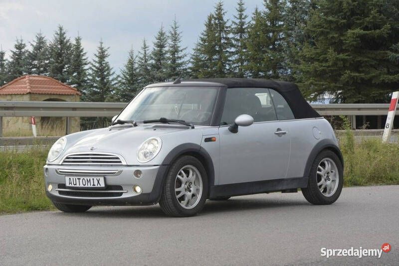Srebrny Używany 2004 Mini Cooper Cabriolet Kabriolet | 8800 zł - Obraz 1/4