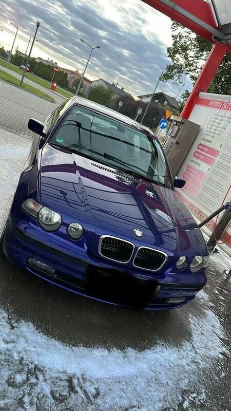 Niebieski Używany 2003 BMW 316 Compact Hatchback | 7000 zł - Obraz 1/4