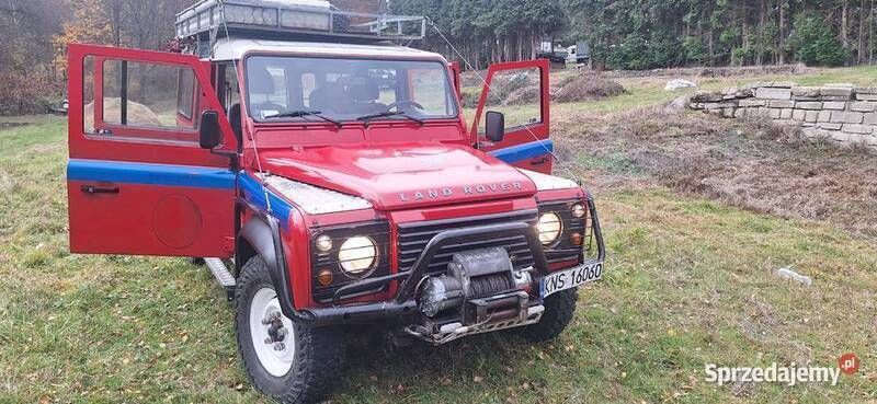 Czerwony Używany 2007 Land Rover Defender SUV | 109 000 zł - Obraz 1/4