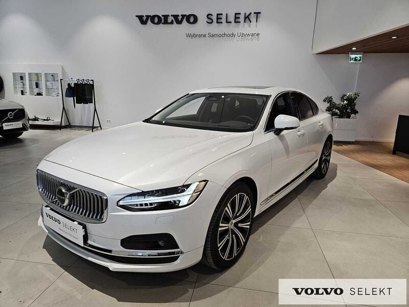 Biały Używany 2024 Volvo S90 Sedan/Limuzyna | 199 900 zł (Super Cena) - Obraz 1/3