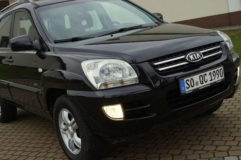 Czarny Używany 2007 Kia Sportage Active SUV | 27 900 zł (Dość drogi) - Obraz 1/4