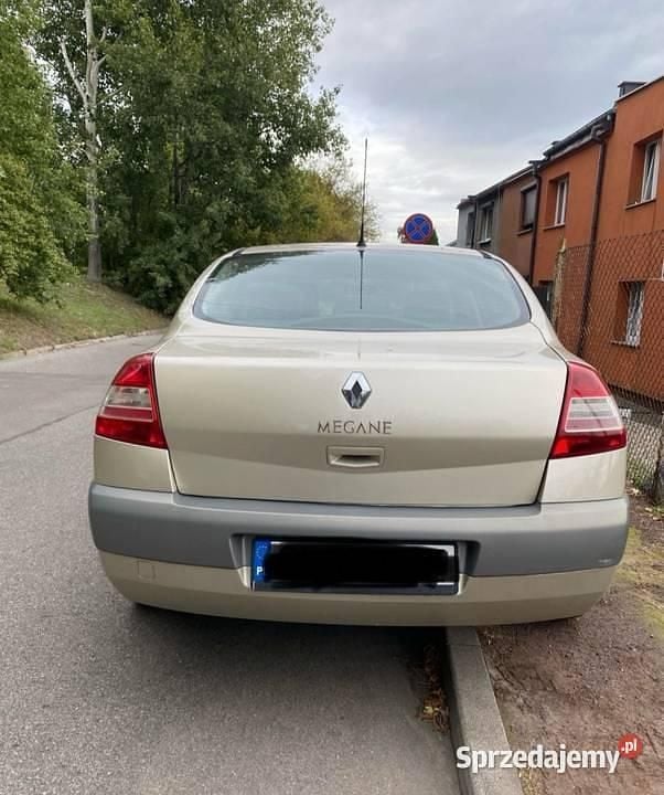 Używany Renault Mégane II 2007 Złoty Sedan/Limuzyna