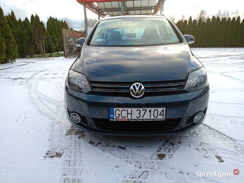 Niebieski Używany 2010 VW Golf Plus Cross R Minivan | 19 000 zł (Uczciwa cena) - Obraz 1/4