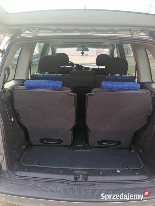 Używany Opel Zafira 2001 Srebrny Minivan