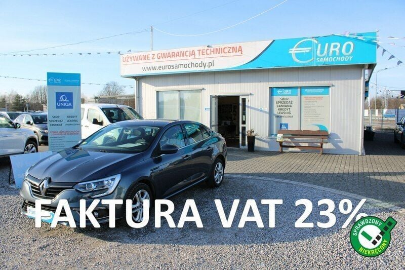 Szary Używany 2019 Renault Mégane IV Sedan/Limuzyna | 38 536 zł (Super Cena) - Obraz 1/4