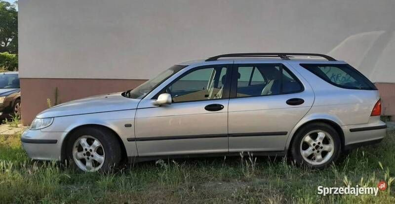 Srebrny Używany 2005 Saab 9-5 Kombi | 6000 zł (Uczciwa cena) - Obraz 1/4