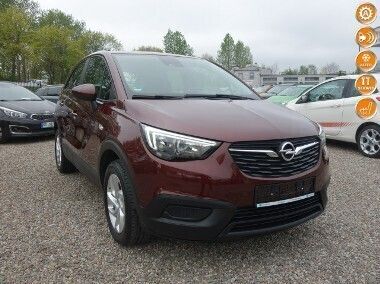 Bordowy Używany 2018 Opel Crossland X SUV | 49 900 zł (Uczciwa cena) - Obraz 1/4