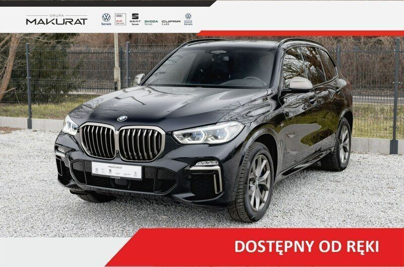 Niebieski ciemny (metalik) Używany 2019 BMW X5 SUV | 229 810 zł (Dość drogi) - Obraz 1/4