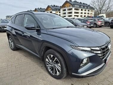 Granatowy Używany 2023 Hyundai Tucson SUV | 93 480 zł (Dobra cena) - Obraz 1/4