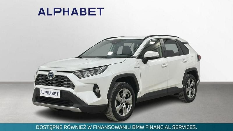 Biały Używany 2021 Toyota RAV4 Hybrid Comfort SUV | 129 900 zł (Dobra cena) - Obraz 1/4