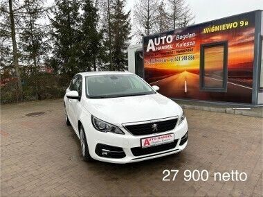 Biały Używany 2018 Peugeot 308 Hatchback | 27 900 zł (Uczciwa cena) - Obraz 1/4