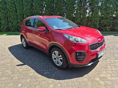 Bordowy Używany 2018 Kia Sportage SUV | 63 000 zł (Dobra cena) - Obraz 1/4