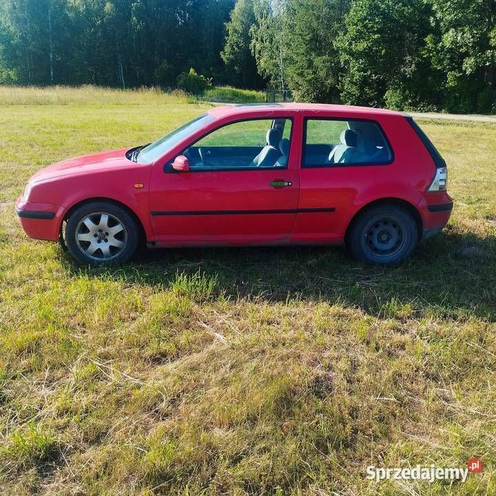 Czerwony Używany 1998 VW Golf IV Hatchback | 1600 zł - Obraz 1/4