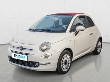 Beżowy Używany 2023 Fiat 500C Kabriolet | 55 900 zł - Obraz 1/4