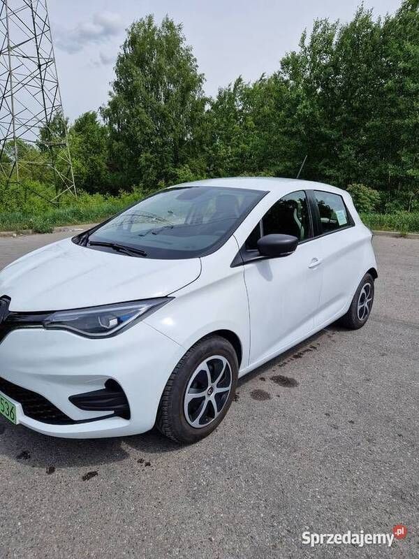 Biały Używany 2021 Renault Zoe Hatchback | 74 000 zł - Obraz 1/4