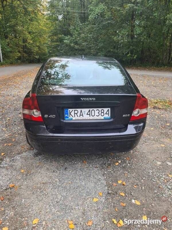 Czarny Używany 2005 Volvo S40 Sedan/Limuzyna | 7500 zł (Uczciwa cena) - Obraz 1/2