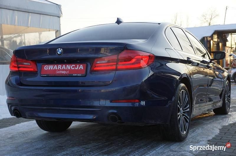 Używany BMW 520 2017 Granatowy Sedan/Limuzyna