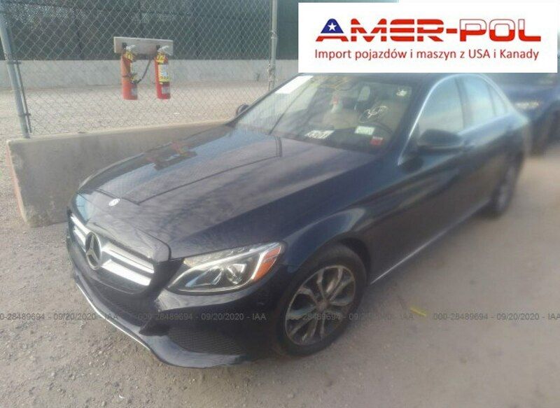 Czarny Używany 2016 Mercedes C300 Sedan/Limuzyna | 62 000 zł - Obraz 1/4