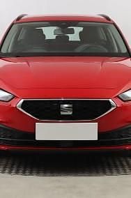 Używany Seat Leon 110 KM (80 kW) 2021 Czerwony Hatchback