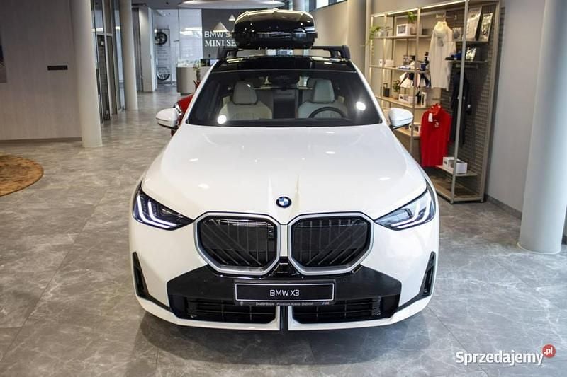 Nowe BMW X3 Shadowline 2025 Biały SUV