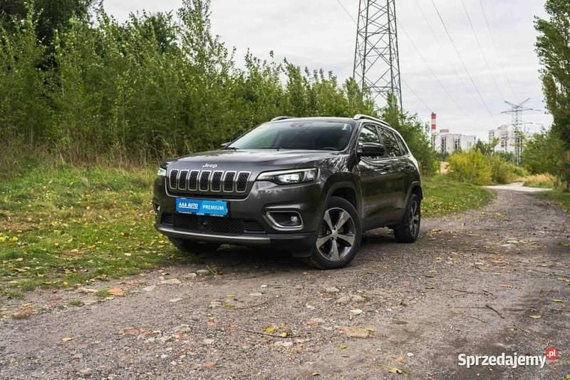 Szary Używany 2019 Jeep Cherokee SUV | 89 999 zł (Uczciwa cena) - Obraz 1/4