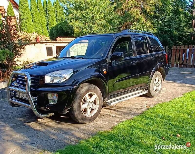 Czarny Używany 2003 Toyota RAV4 SUV | 17 000 zł (Drogi) - Obraz 1/4