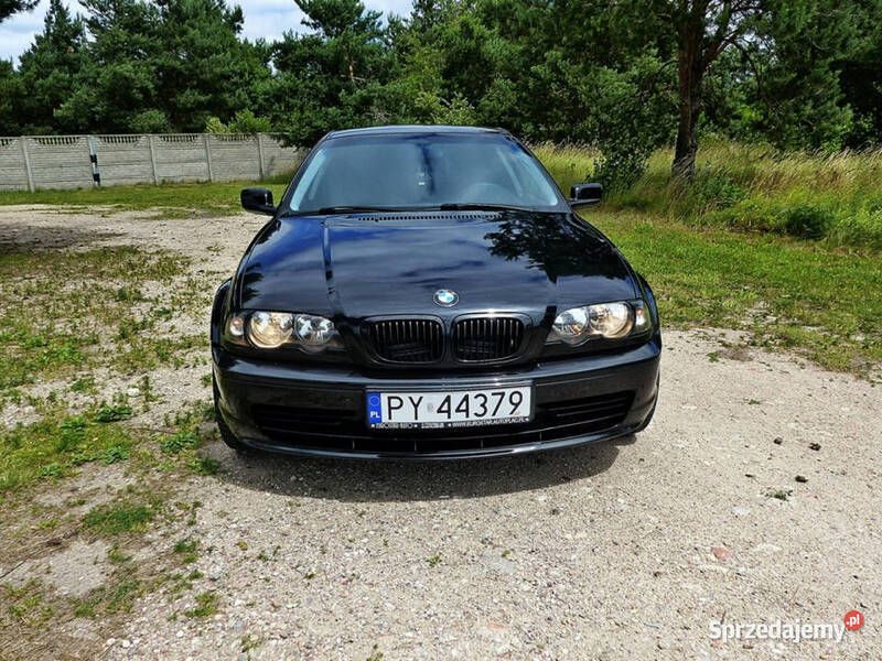 Czarny Używany 2001 BMW 318 Coupe | 9999 zł (Super Cena) - Obraz 1/4
