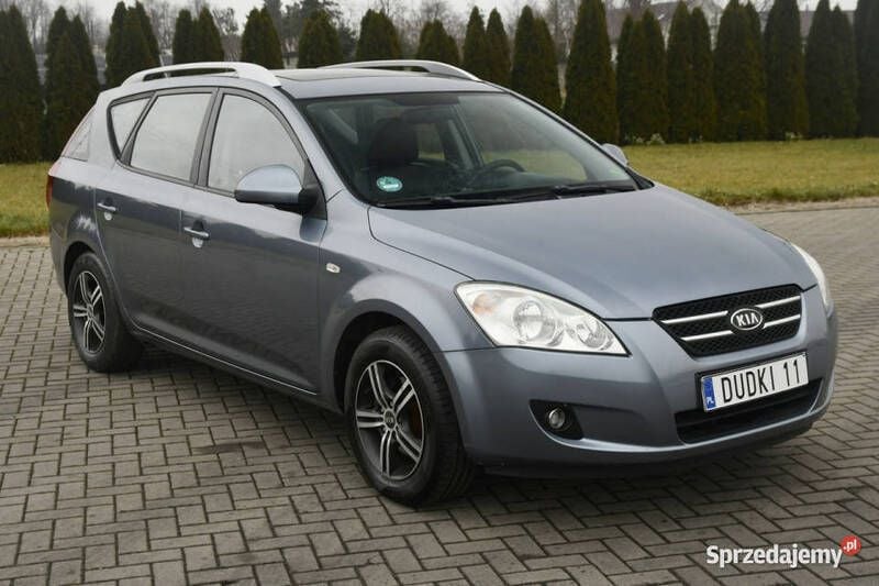 Czarny Używany 2007 Kia Ceed 2 Kombi | 11 900 zł (Uczciwa cena) - Obraz 1/4