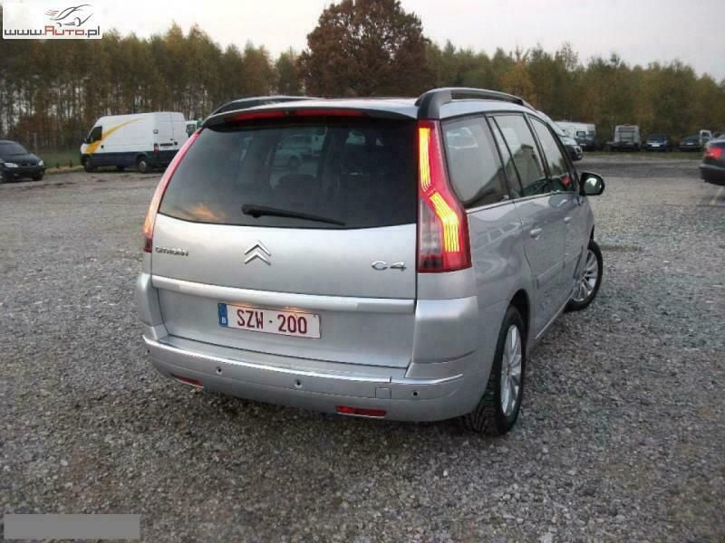Używany Citroën C4 Picasso Exclusive 136 KM (100 kW) 2008 Srebrny (metalik) Minivan