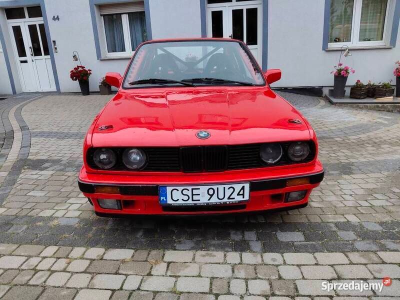 Czerwony Używany 1989 BMW 325 Coupe | 90 000 zł - Obraz 1/4