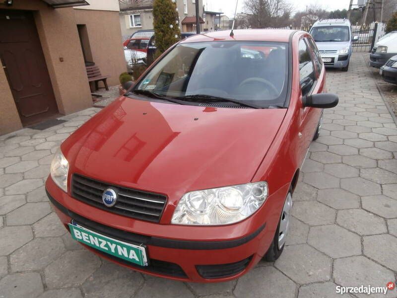 Używany Fiat Punto 60 KM (44 kW) 2004 Czerwony Hatchback
