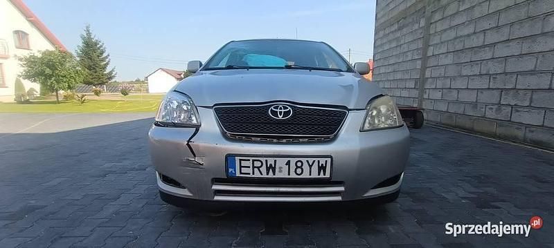 Srebrny Używany 2004 Toyota Corolla Hatchback | 4000 zł - Obraz 1/4