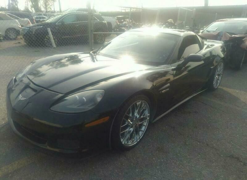 Używany Chevrolet Corvette Z06 2008 Czarny Coupe
