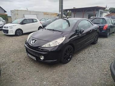 Czarny Używany 2008 Peugeot 207 Kabriolet | 13 500 zł - Obraz 1/4