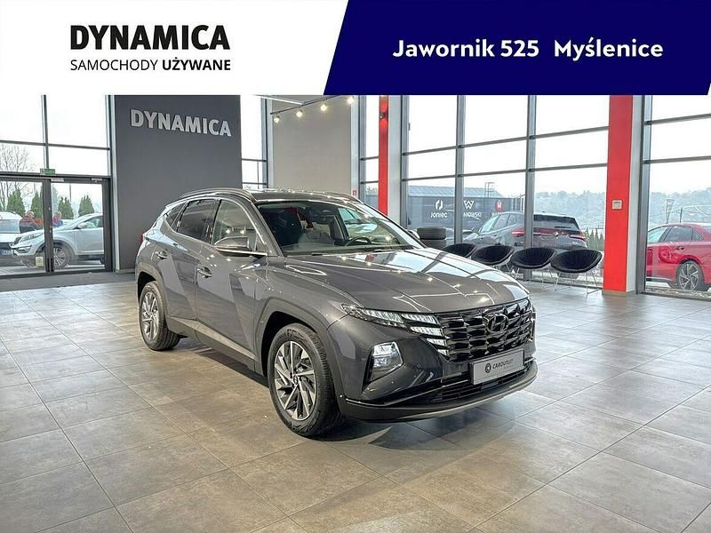 Szary Używany 2022 Hyundai Tucson SUV | 101 900 zł (Dość drogi) - Obraz 1/3