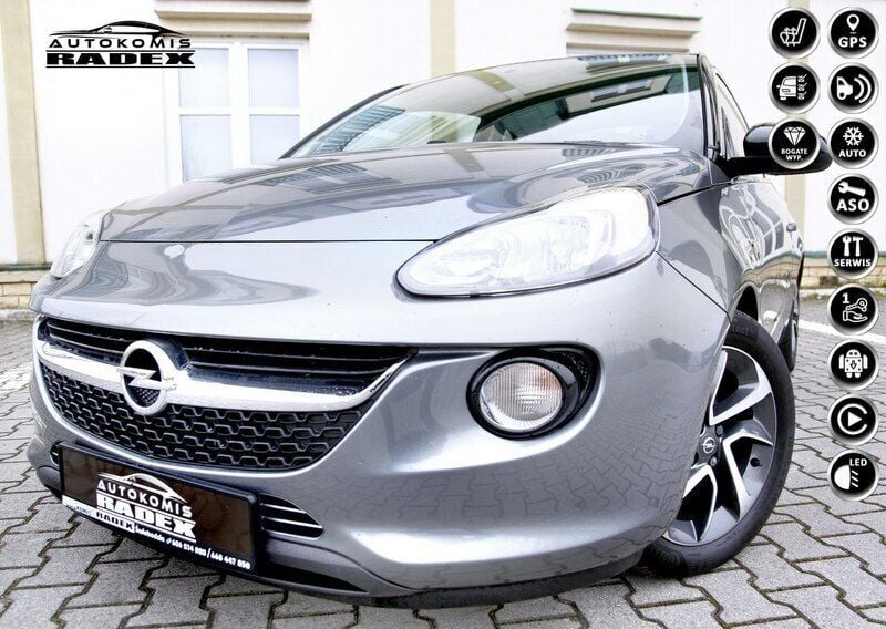 Szary Używany 2016 Opel Adam Hatchback | 37 499 zł (Drogi) - Obraz 1/4