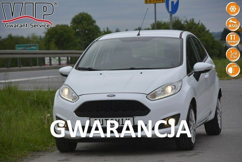 Biały Używany 2018 Ford Fiesta Hatchback | 27 300 zł (Dobra cena) - Obraz 1/4