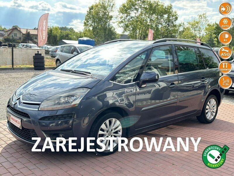 Szary Używany 2007 Citroën Grand C4 Picasso Exclusive Minivan | 9800 zł (Uczciwa cena) - Obraz 1/4