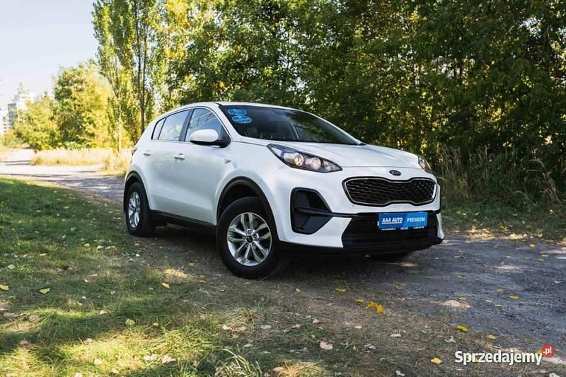Biały Używany 2019 Kia Sportage SUV | 67 499 zł (Dobra cena) - Obraz 1/4